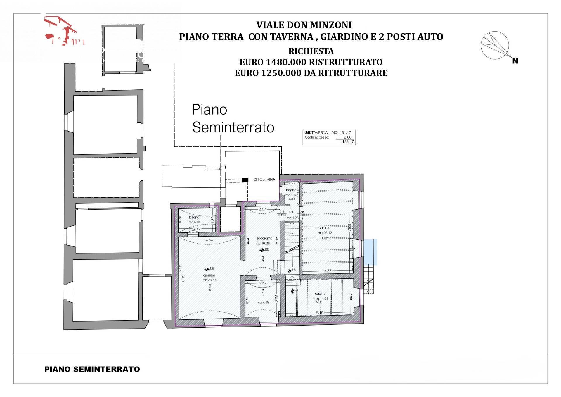 Foto 13 - Appartamento Viale Don Minzoni
 
10, Firenze - planimetria 1