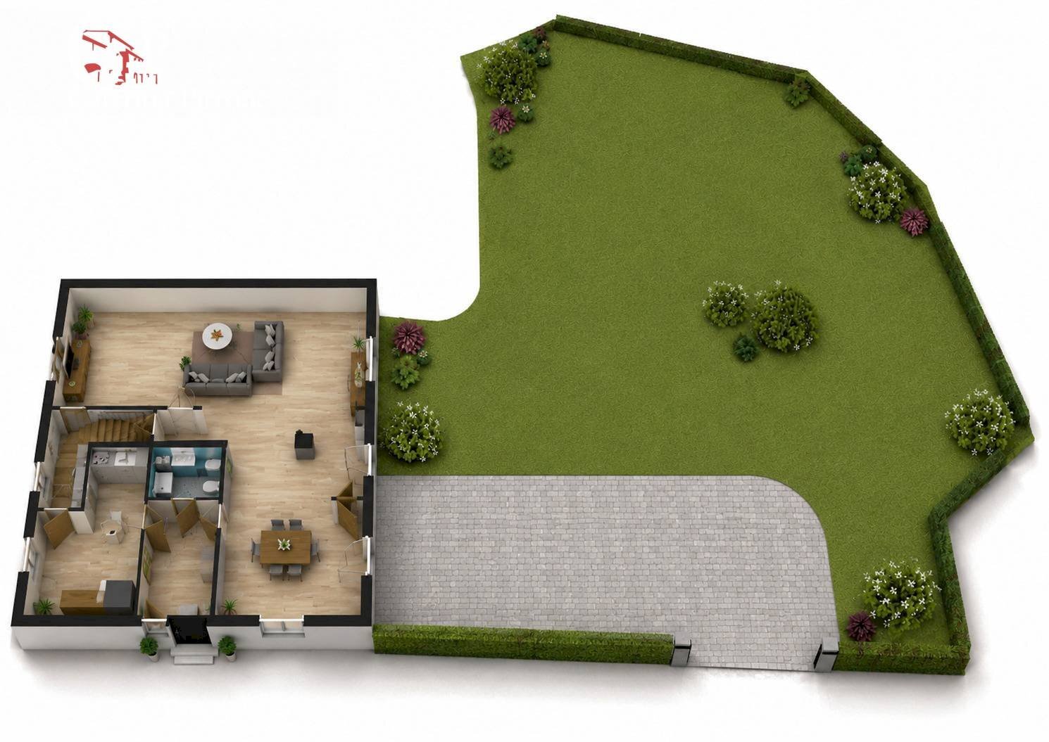 Foto 56 - Independent house via di Naldino
 
1, Impruneta - floor plans 1