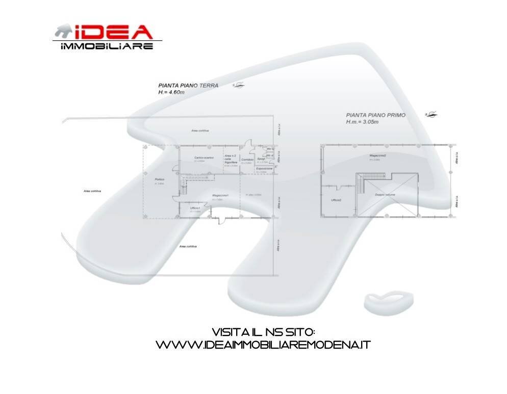 Shed strada Barchetta, 188, Modena - floor plans 1