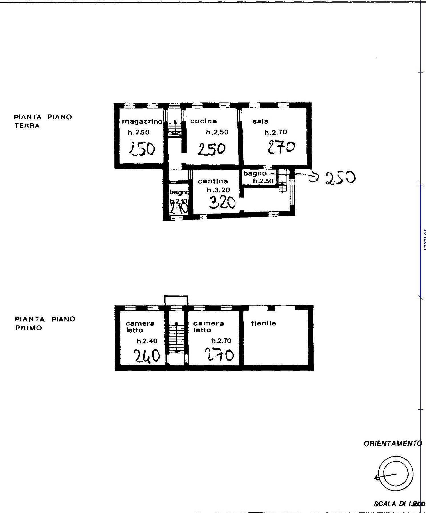 Foto 26 - Rustic frazione Lavezzole
 
70, San Damiano d'Asti - floor plans 1