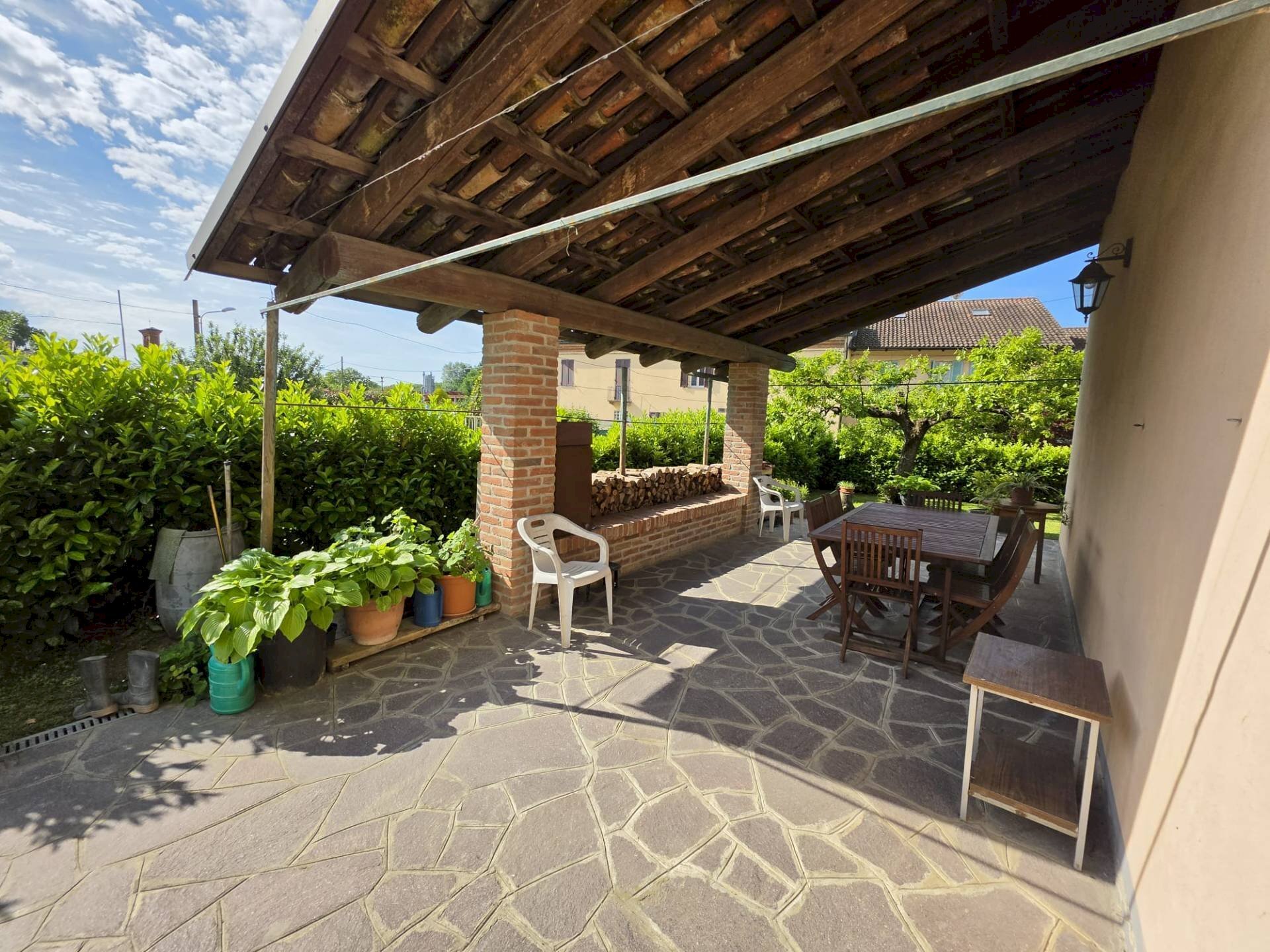 CORTILE PRIVATO - Independent house FRAZIONE SAN GIULIO
 
120, San Damiano d'Asti - photo 1