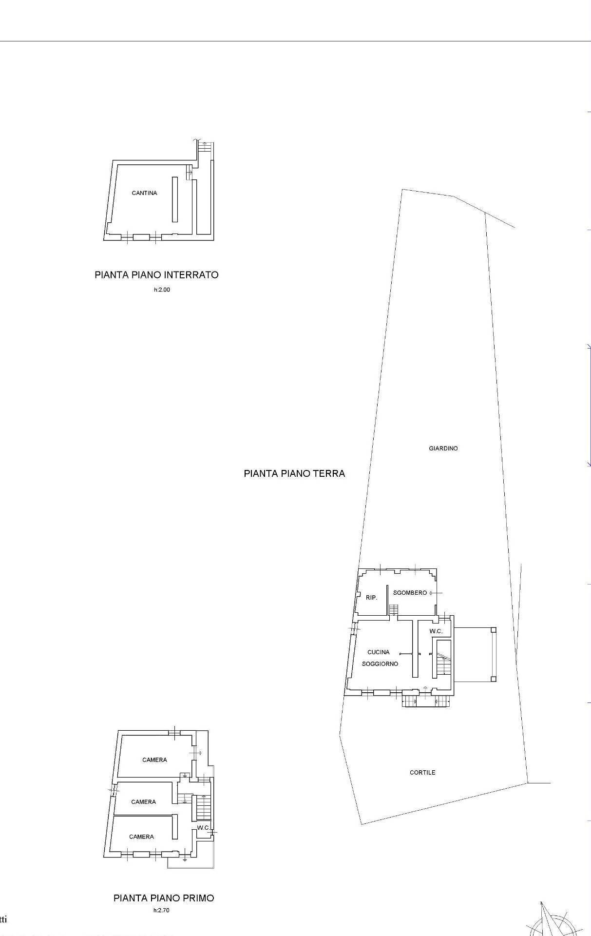 Foto 51 - Independent house FRAZIONE SAN GIULIO
 
120, San Damiano d'Asti - floor plans 1