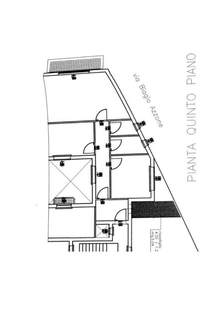Three-room apartment via Biagio Azzone, 2/a, Sannicandro di Bari - floor plans 1