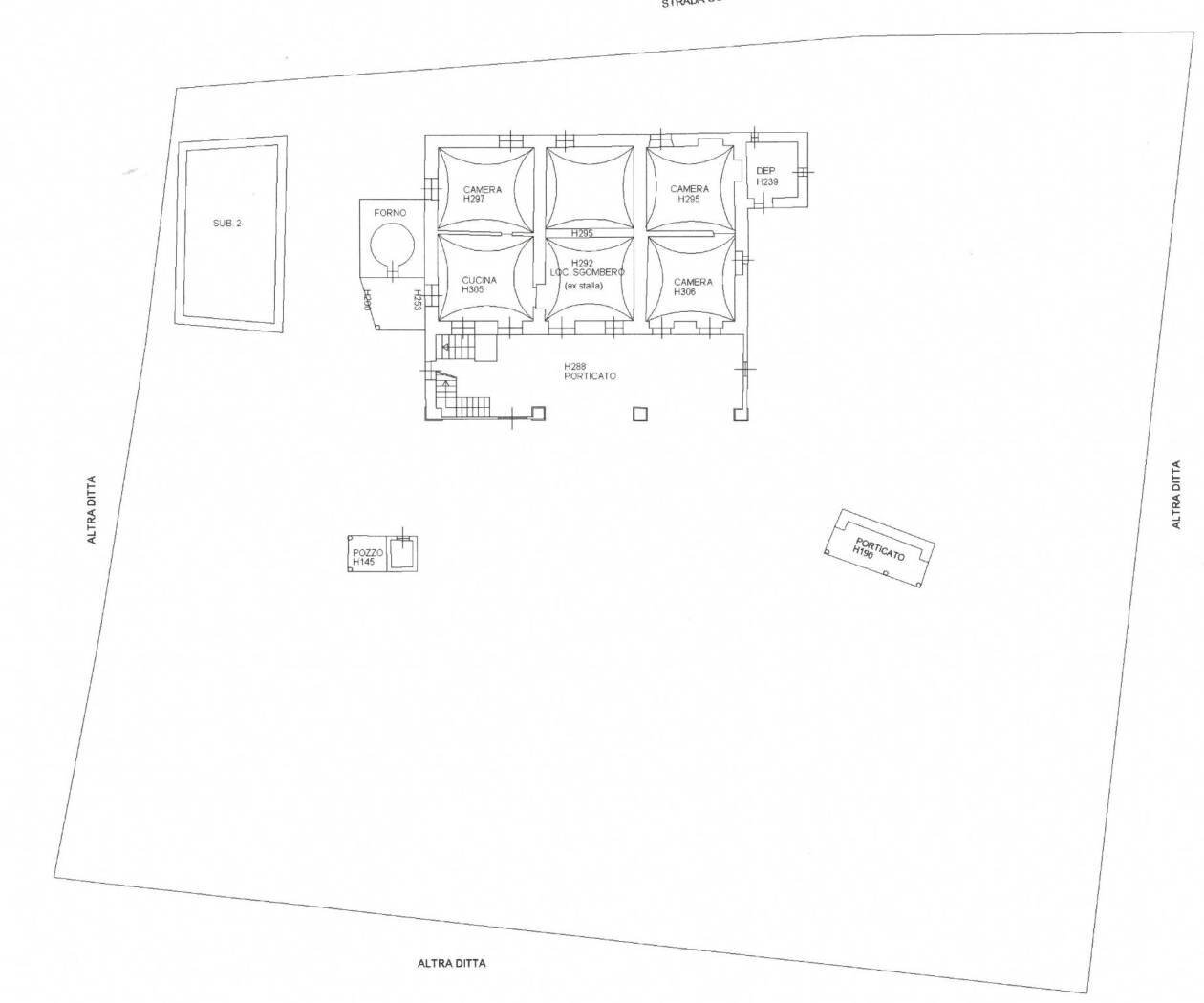 Rustico Boves - planimetria 1