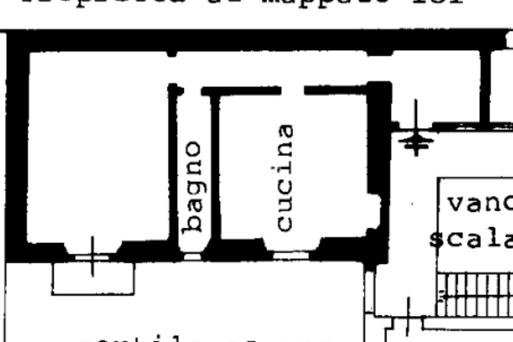 Two-room apartment Via Medardo Rosso, Milano (neighborhood Isola) - floor plans 1