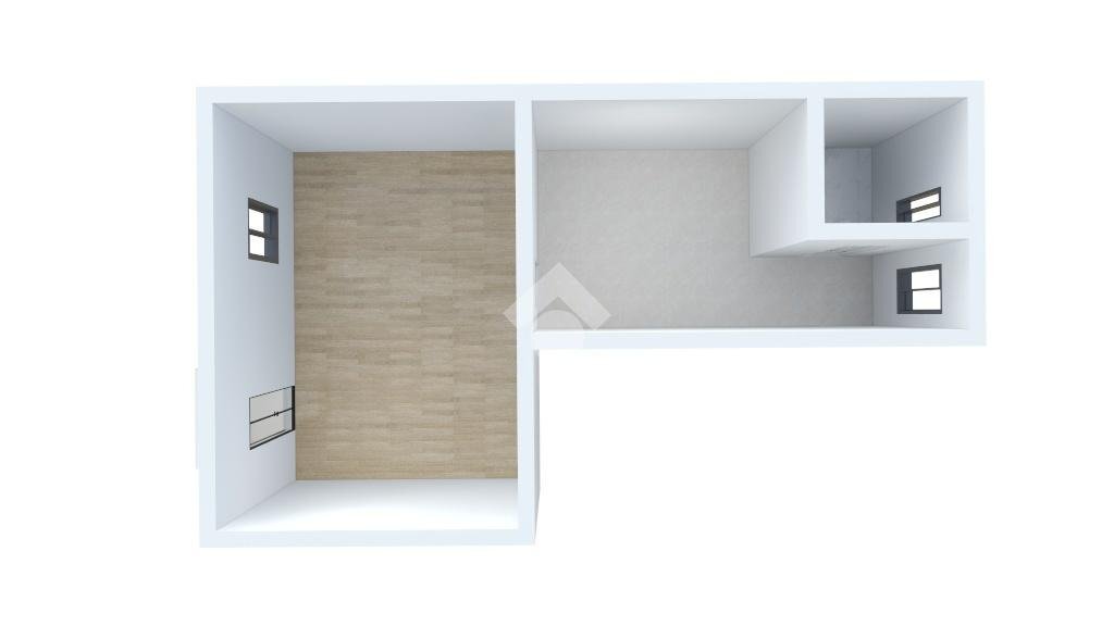 Two-room apartment Via Netro, Torino (neighborhood Campidoglio) - floor plans 1