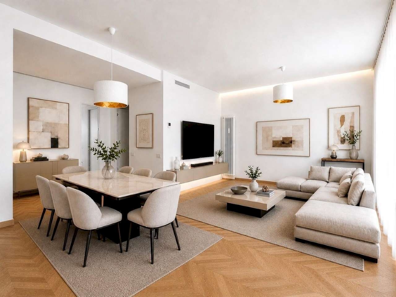 Trilocale via CORREGGIO 69, Milano - foto 1