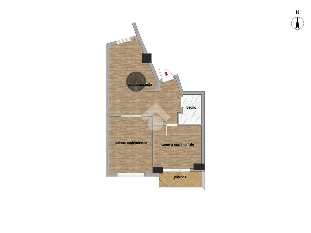 Attico Via Tripoli, Torino (zona Santa Rita) - planimetria 1