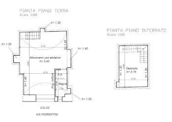 PLANIMETRIA VIA FIORENTINI_page-0001 - One-room apartment Via Fiorentini 22, Casamassima - photo 11