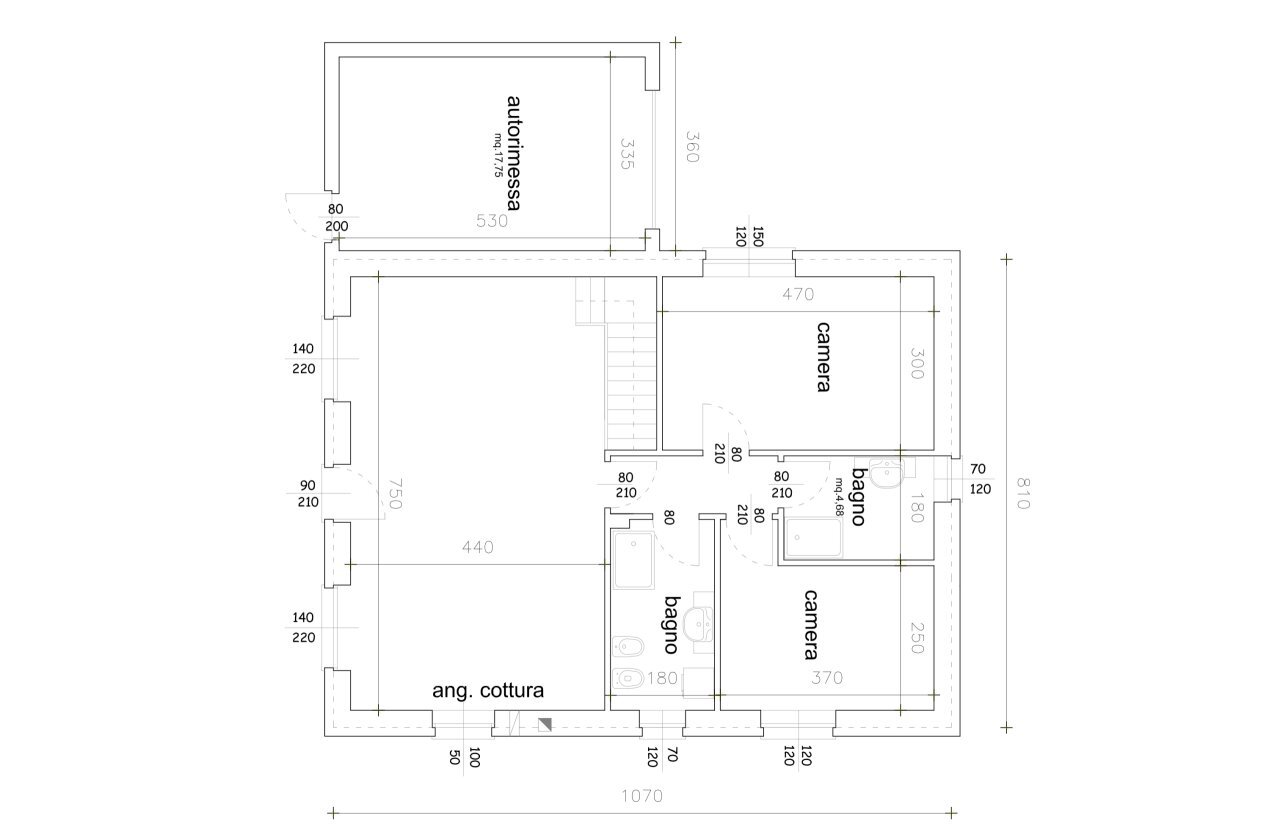 Villa di nuova costruzione a Oleggio - Villa Via Isonzo 6, Oleggio - planimetria 1