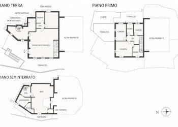 Planimetria - Villa Via San Bernardo, Zoagli - photo 74