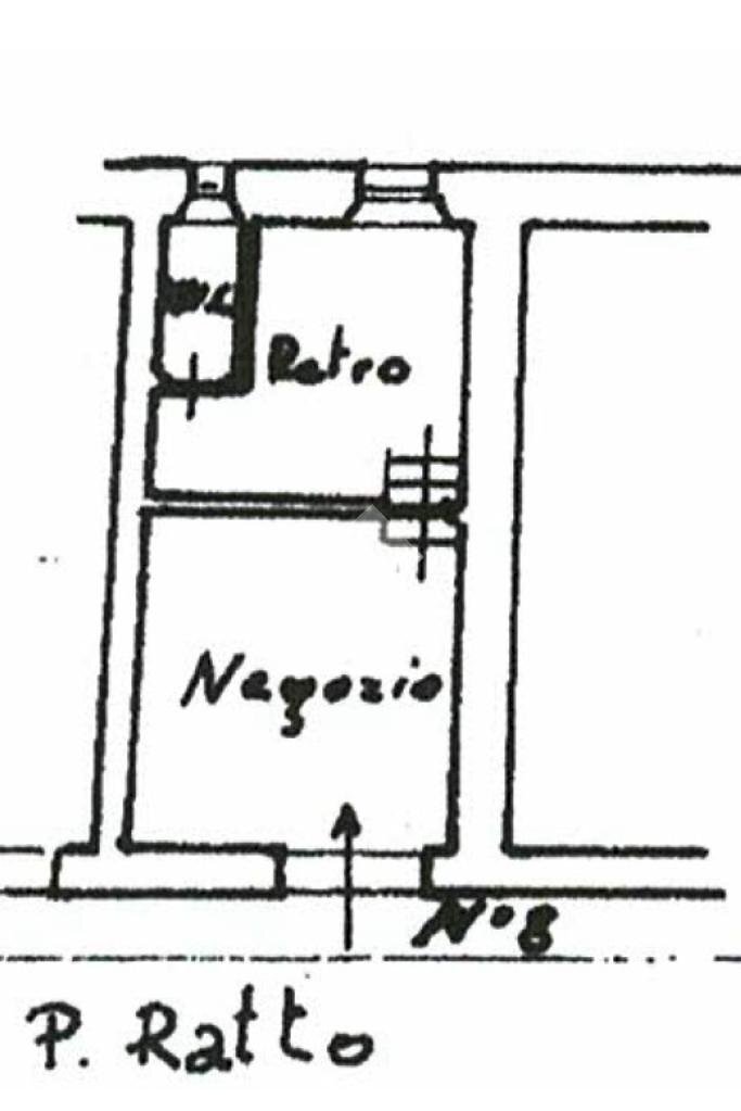 Negozio Via pietro ratto, Busalla - planimetria 1