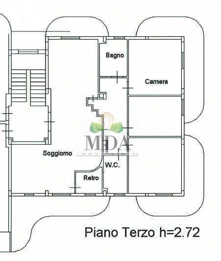 Foto 34 - Appartamento via Castellano, Martinsicuro - planimetria 1