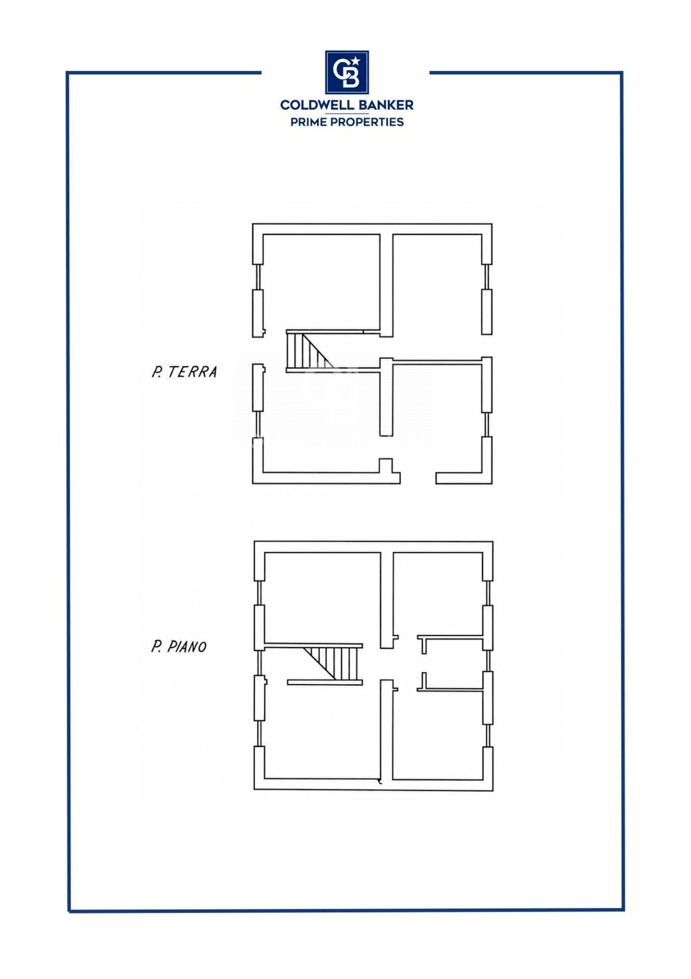 Foto 34 - Semi-detached house Via Molino Guerra
 
40, Sassocorvaro Auditore - floor plans 1