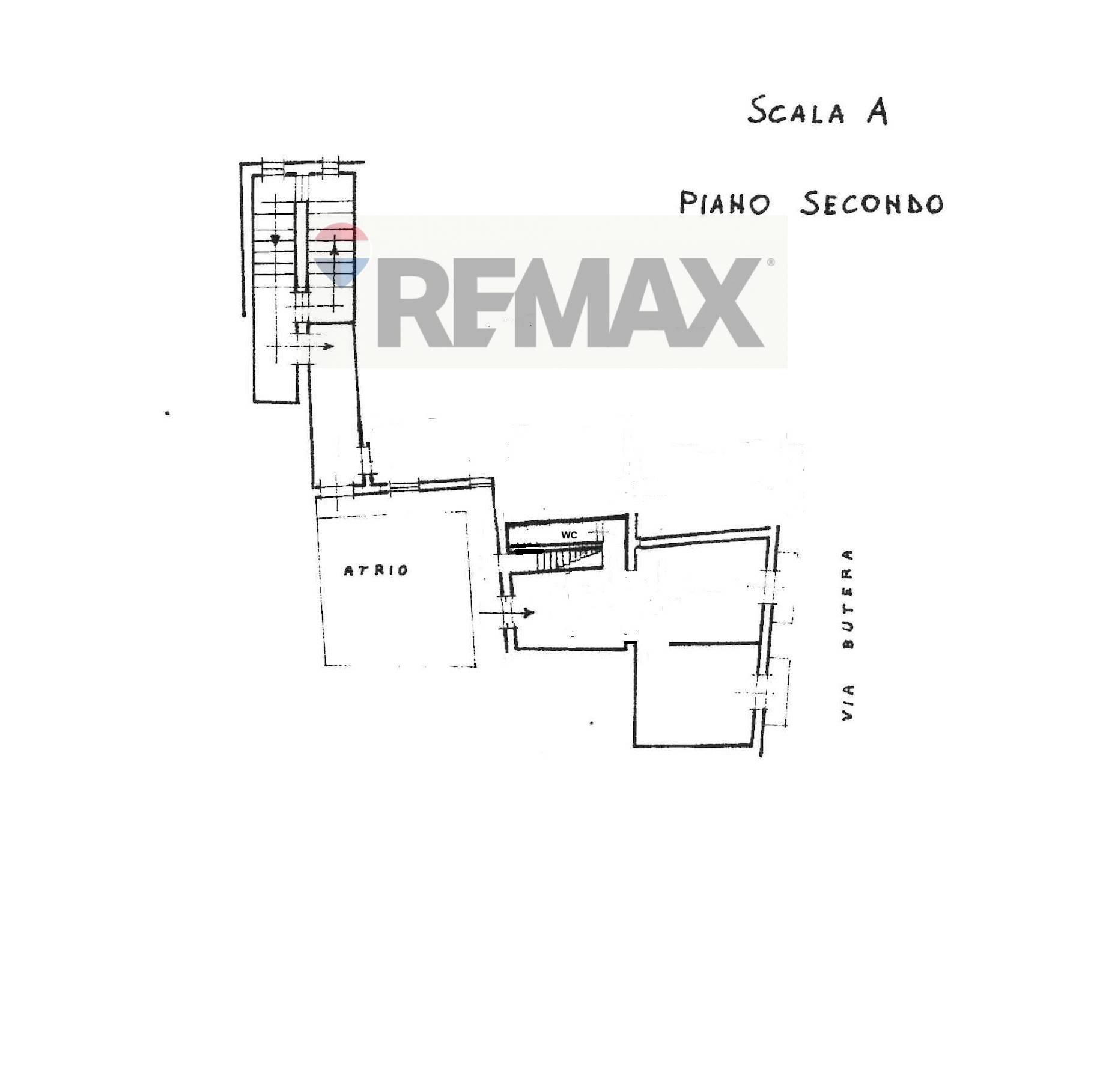 Pianta 2D - Casa semi indipendente Via Alloro
 
3, Palermo - planimetria 1