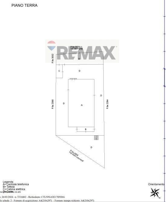 Pianta 2D - Shed Via Del Fante
 
SNC, Messina - floor plans 1