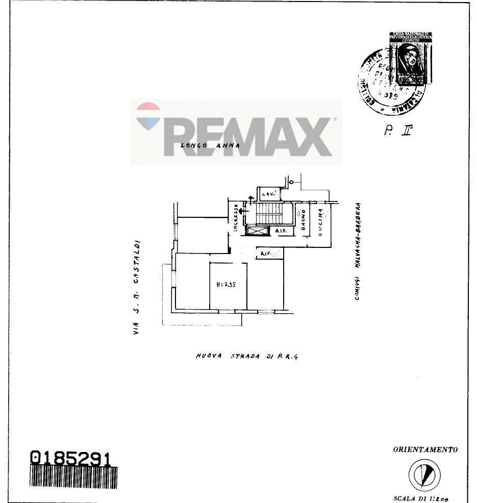 Pianta 2D - Quadrilocale Via Sabato Martelli Castaldi
 
129, Catania - planimetria 1
