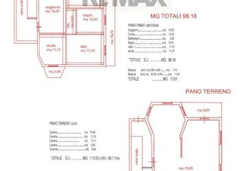 Pianta 2D - Villa via della batteria siacci
 
62 a, Anzio - photo 2