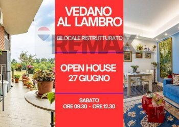 Soggiorno - Bilocale VIA CESARE BATTISTI
 
134, Vedano al Lambro - foto 1