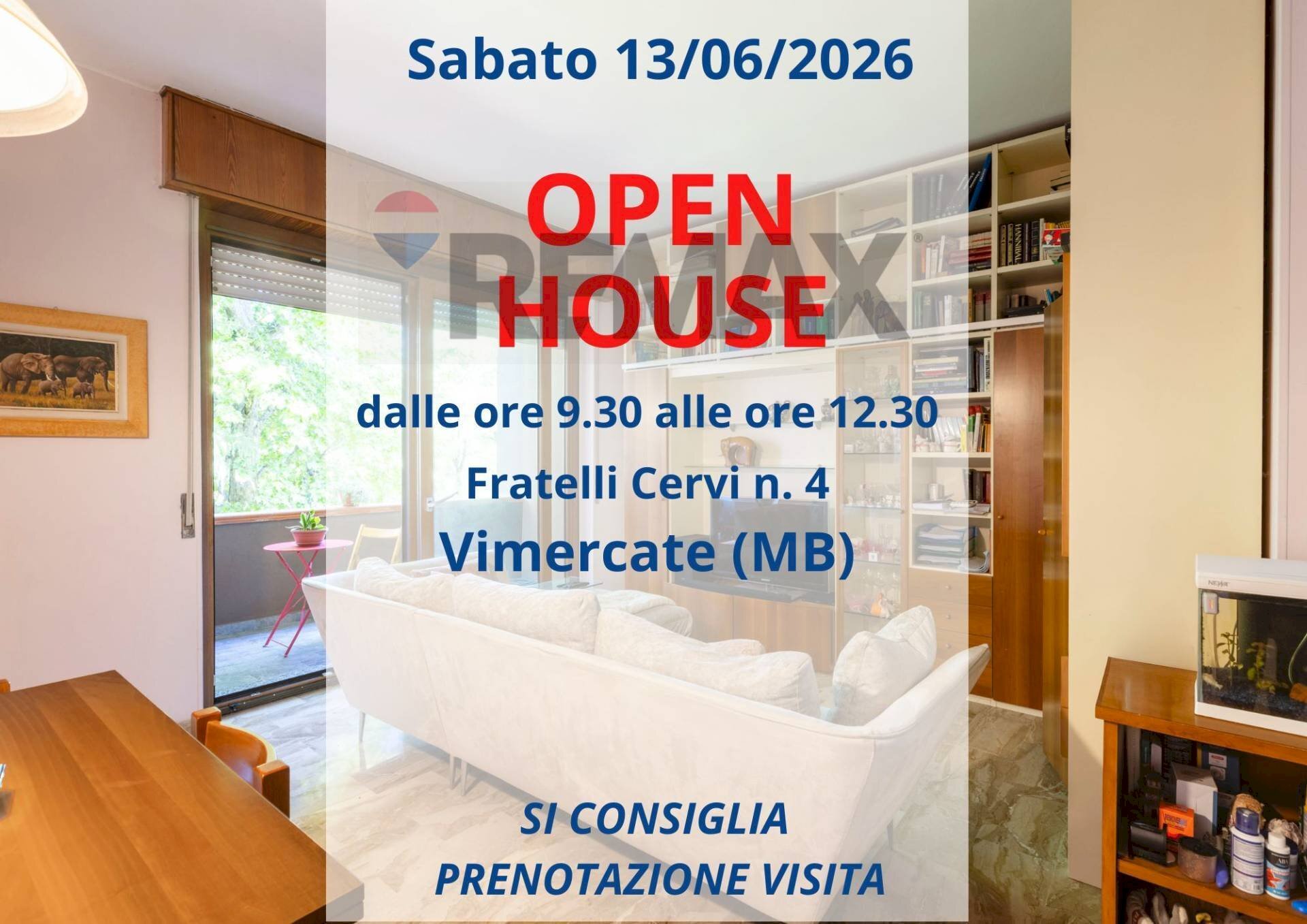 Soggiorno - Three-room apartment Via Fratelli Cervi
 
4, Vimercate - photo 1
