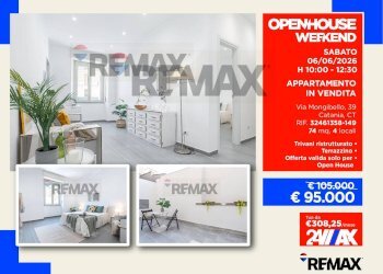 Locandina Open House - Four-room apartment Via Mongibello
 
39, Catania - photo 1