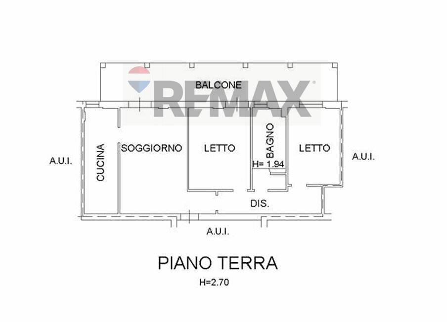 Planimetria - Four-room apartment Via II Giugno 38
 
38, Novafeltria - floor plans 1