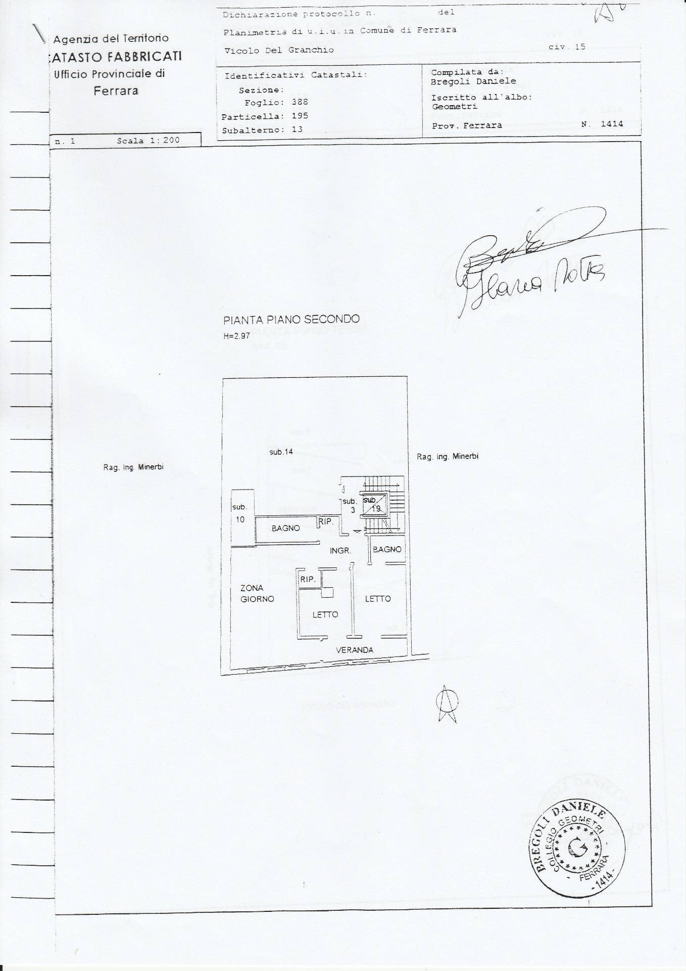 Foto 2 - Four-room apartment Vicolo Del Granchio, Ferrara - photo 2