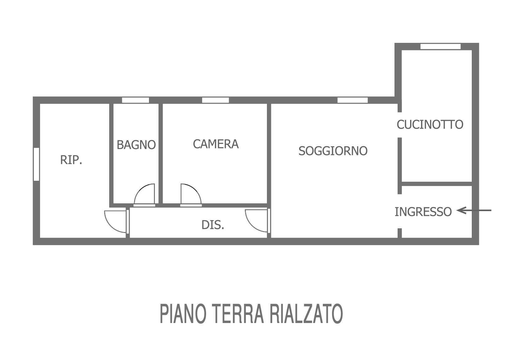 Foto 24 - Three-room apartment via Pagano
 
sn, Pesaro - floor plans 1