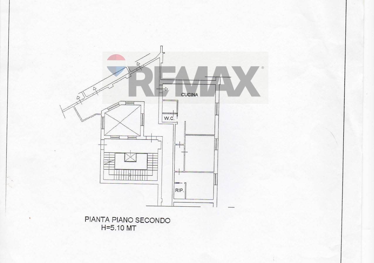 Pianta 2D - Three-room apartment Via Epicarmo
 
18, Palermo - floor plans 1
