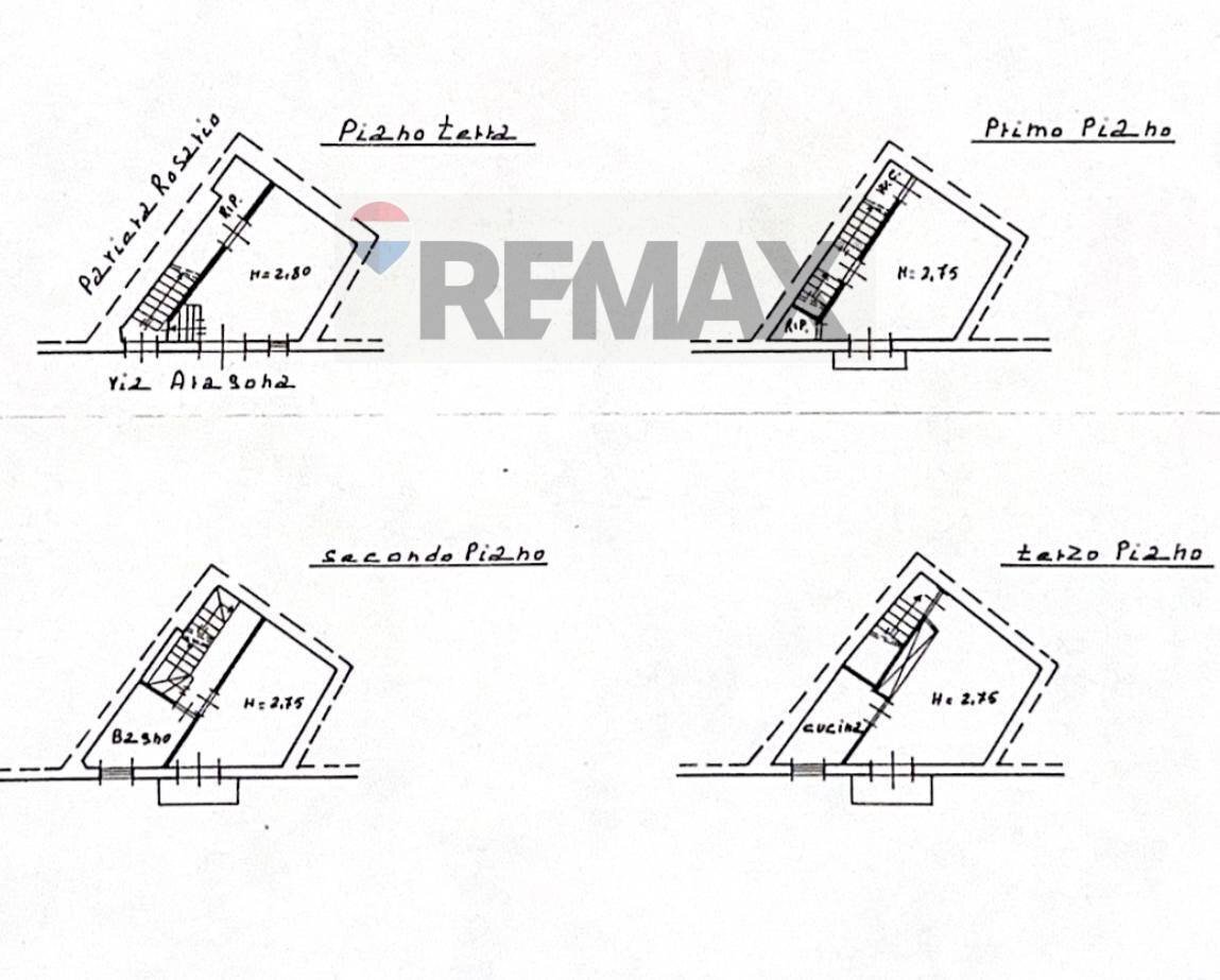 Pianta 2D - Independent house Via degli aragonesi
 
3, Castelbuono - floor plans 1