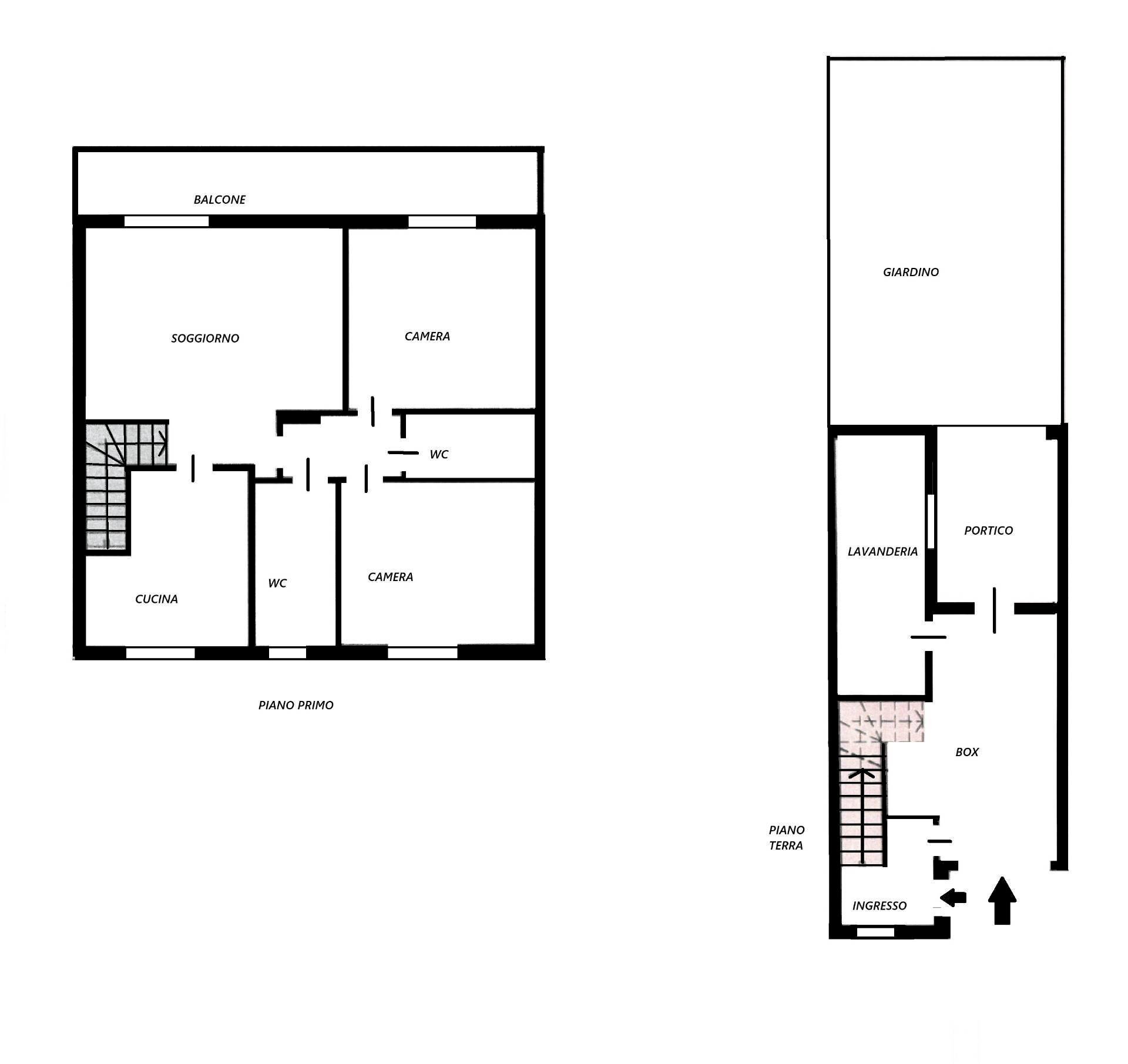 Foto 44 - Three-room apartment VIA LOMBARDIA
 
37, Bellinzago Lombardo - floor plans 1