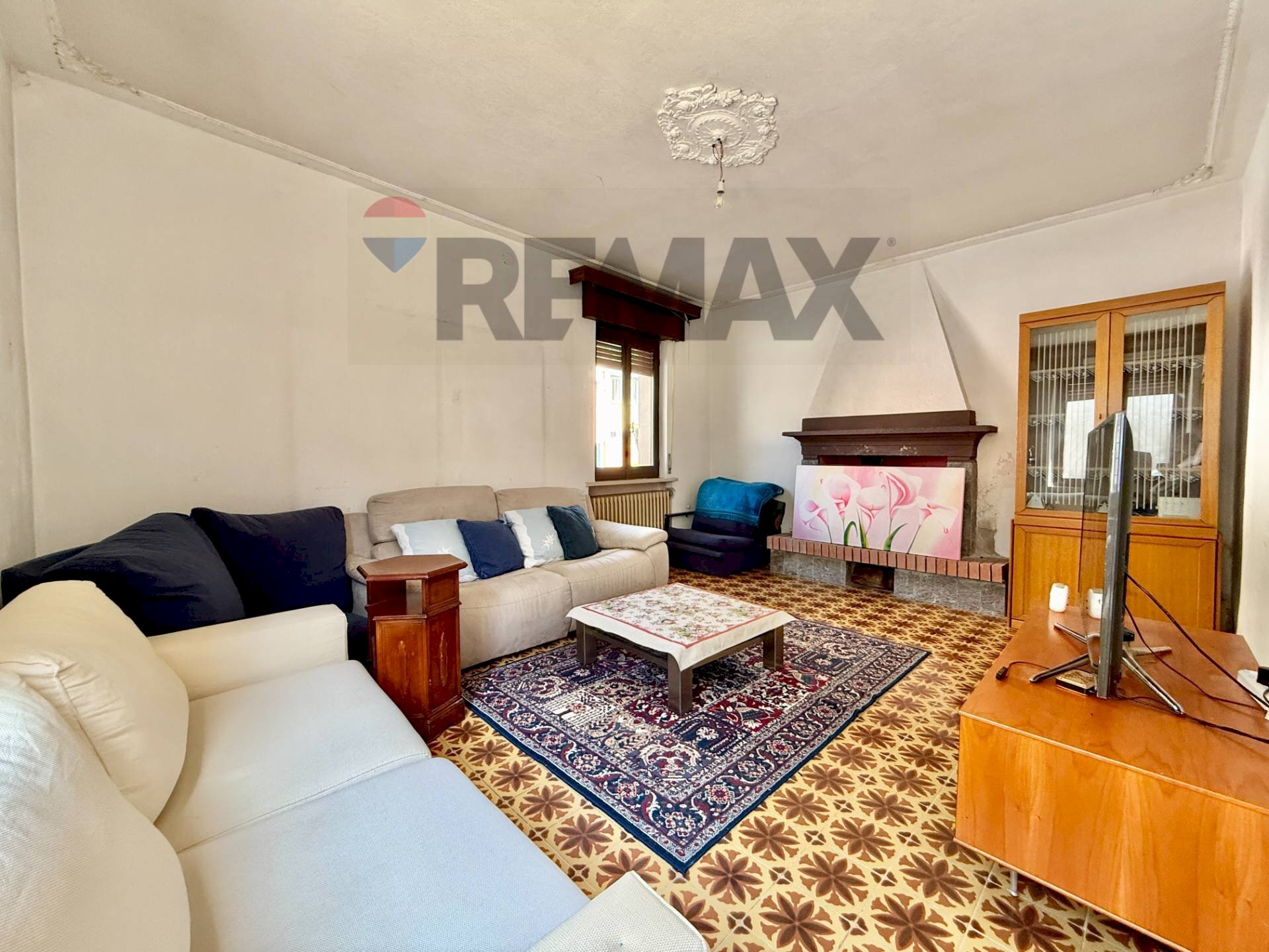 Soggiorno - Semi-detached house Via Porto
6a, Crotta d'Adda - photo 2