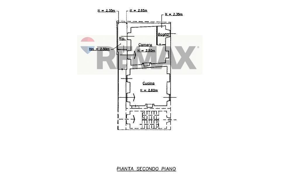 Pianta 2D - Two-room apartment Via Monte Rosa
 
18 B, Invorio - floor plans 1
