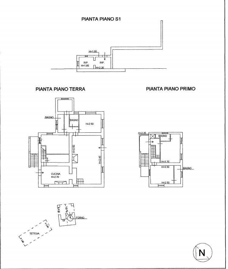 Rustic SP6, Calvi dell'Umbria - floor plans 1
