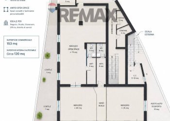 Pianta 2D - Commercial Premises Via Guglielmo Marconi
37, Cles - photo 9
