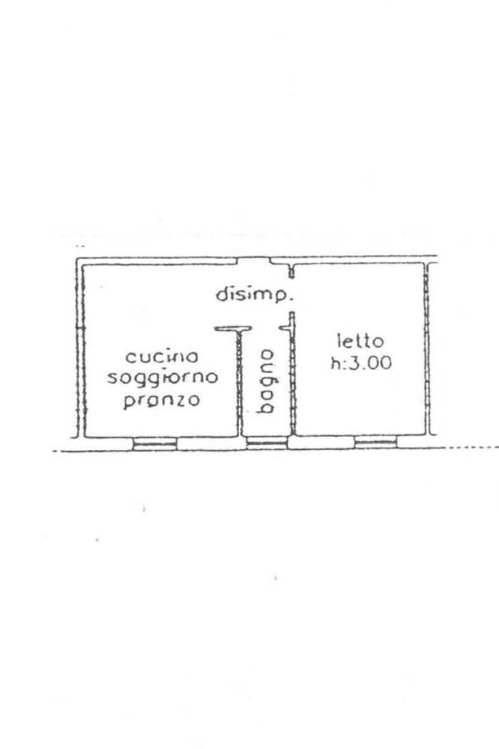 Bilocale viale dei Pini, Ravenna (zona Porto Corsini) - planimetria 1