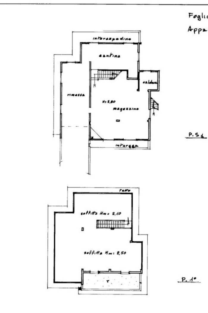 Villa via del Melograno, 51, Anzio - floor plans 1