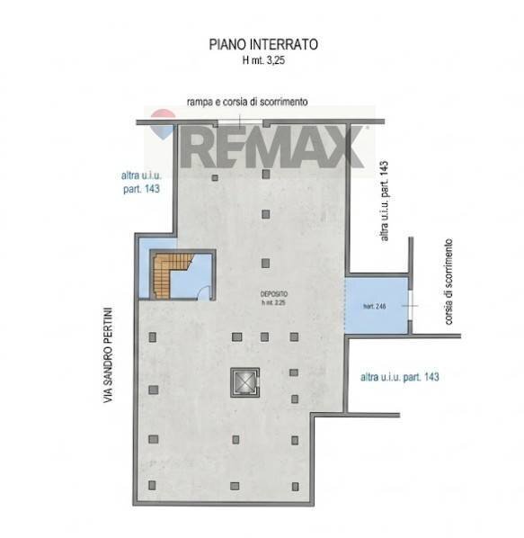 Pianta 2D - Locale Commerciale BEATO PADRE ANNIBALE M. DI FRANCIA
 
18-20, Trani - planimetria 1