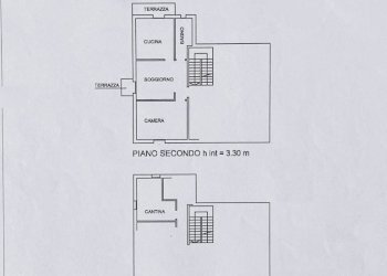 Planimetria - Two-room apartment via Gorizia, Bologna (neighborhood Saffi) - photo 12
