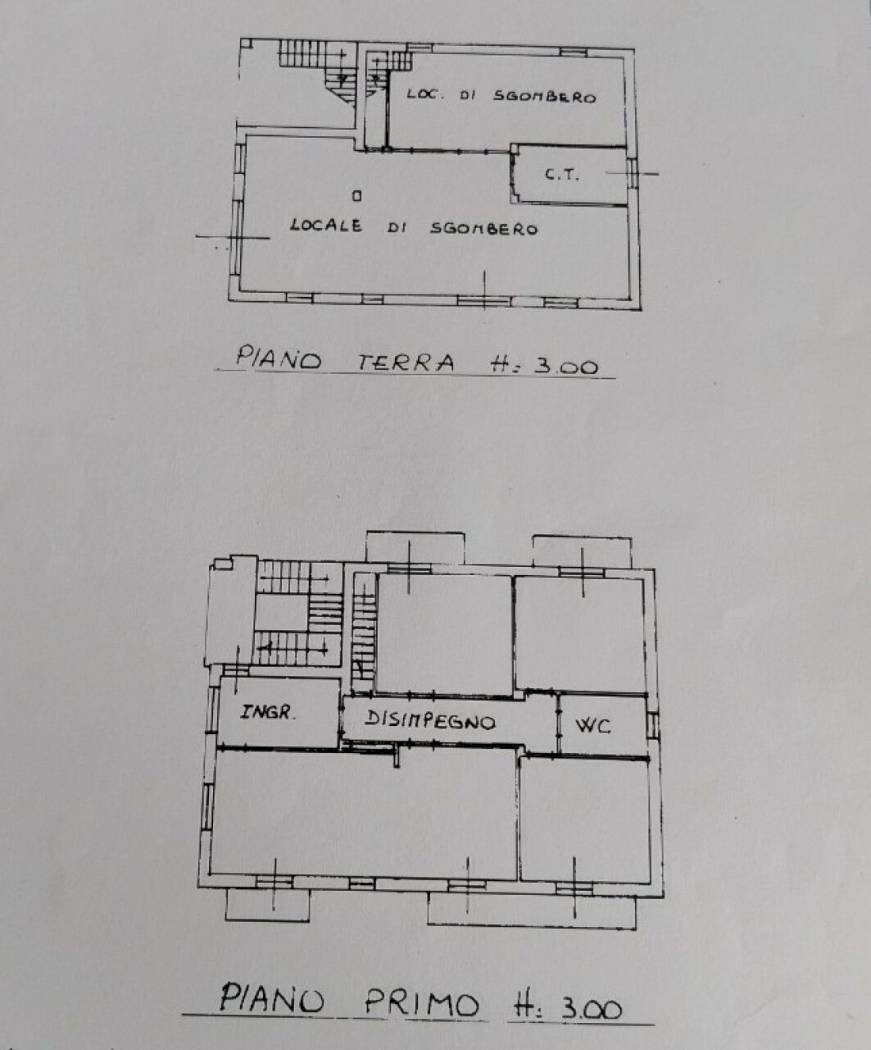 Rustic Regione San Eusebio 2, San Giorgio Scarampi - floor plans 1