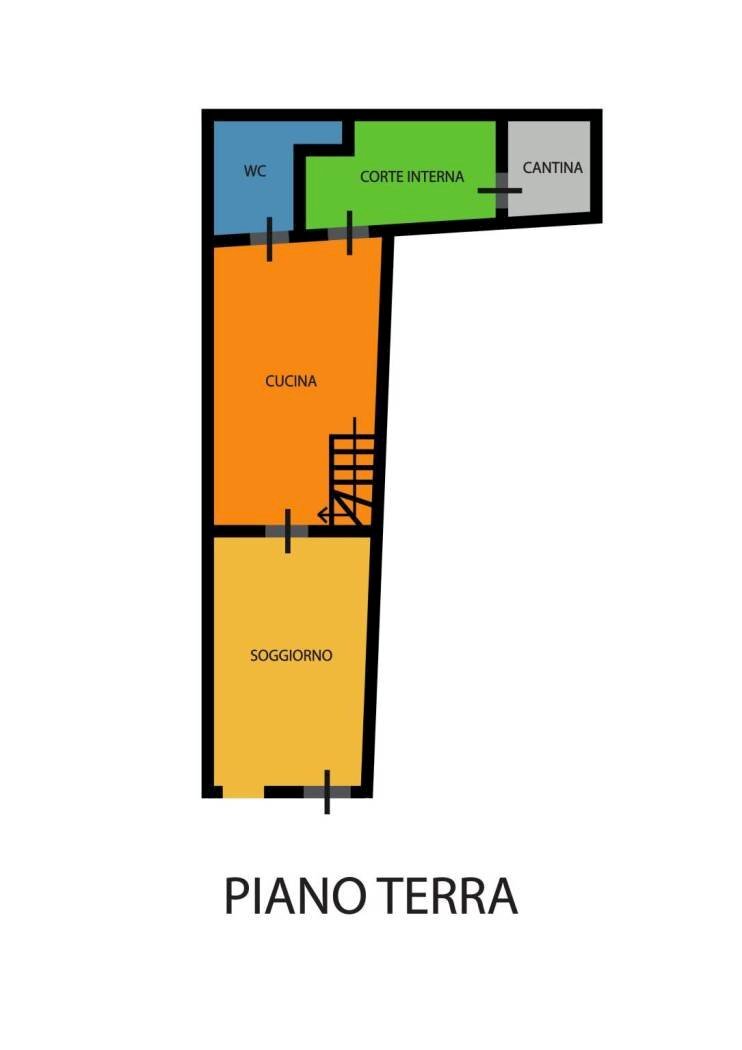 Villa via Rampina, Ravenna - planimetria 1