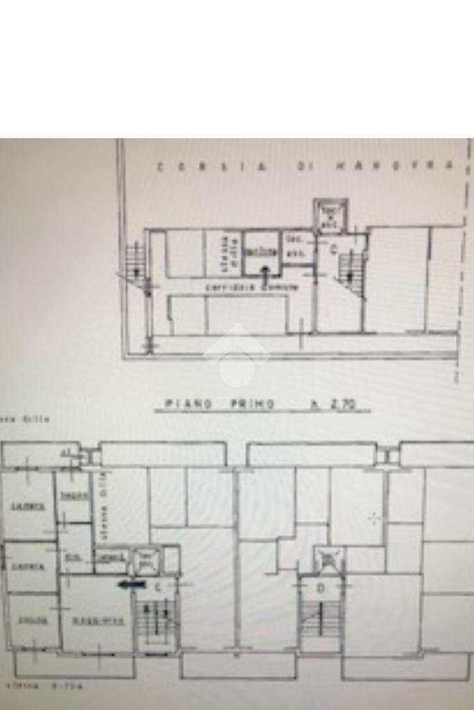 Quadrilocale Via Cavour, Piossasco - planimetria 1