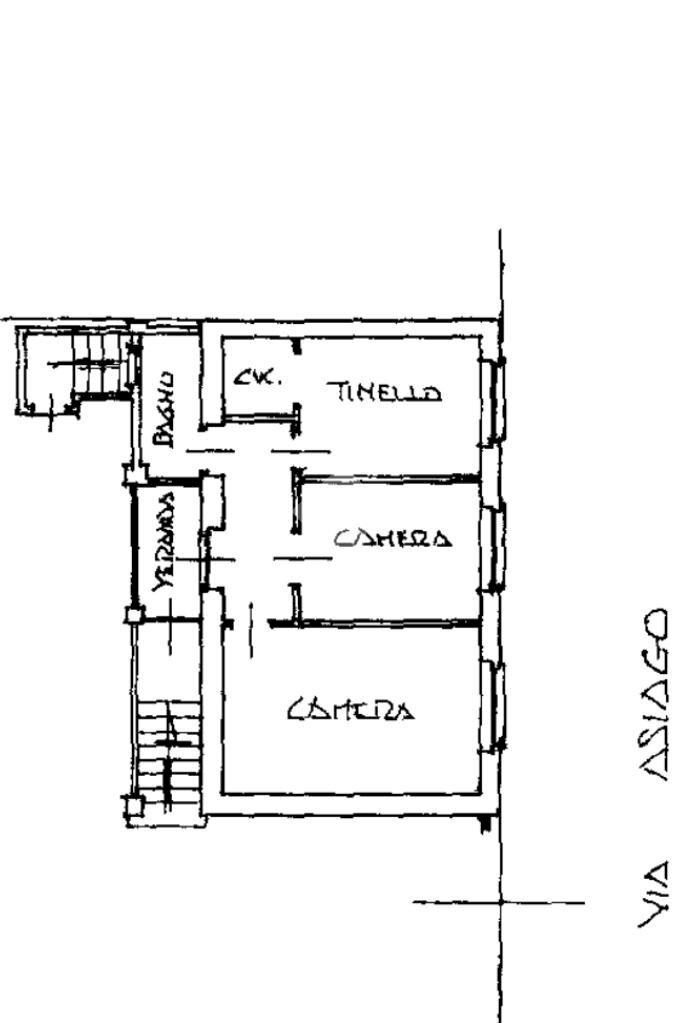 Casa indipendente Via asiago, Torino (zona Pozzo Strada) - planimetria 1