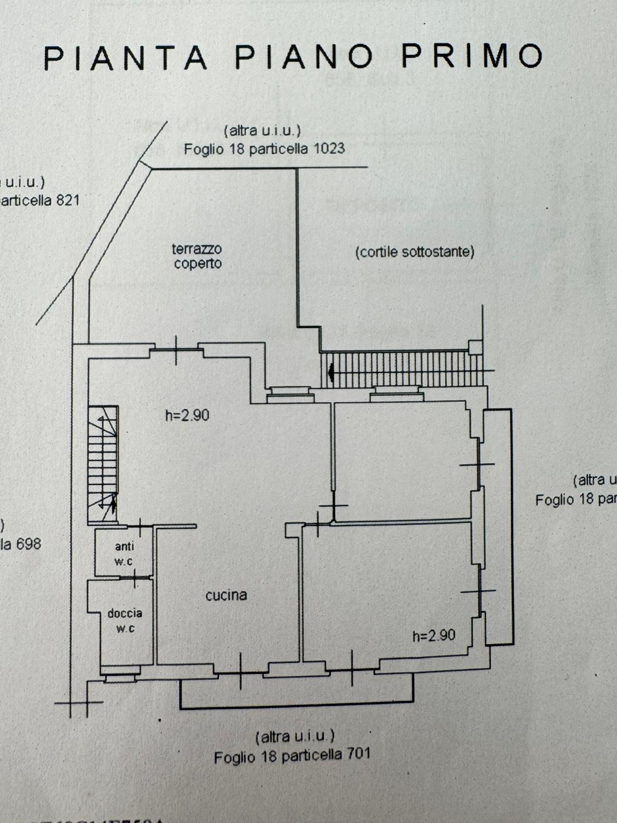 Casa indipendente via Alessandro Volta, 6, Torre Pellice - planimetria 1