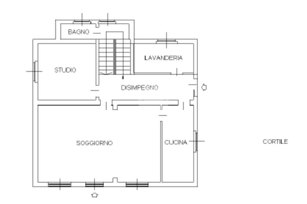 Villa Via Giacomo Matteotti, Gaggiano - floor plans 1