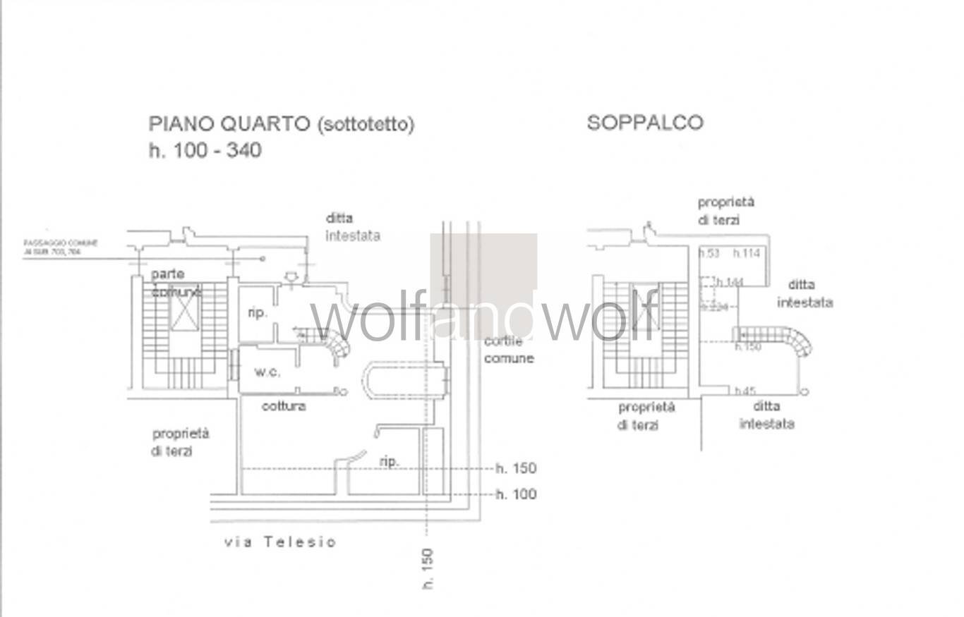 Foto 21 - Appartamento Via Bernardino Telesio
 
23, Milano - planimetria 1