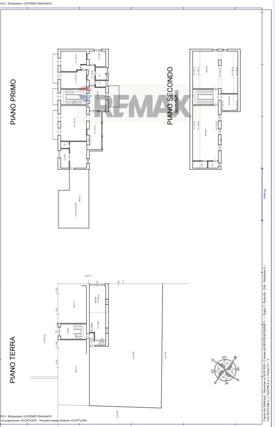 Pianta 2D - Independent house Via Buccari
 
2, Giovinazzo - floor plans 1