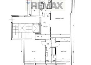 Pianta 2D - Four-room apartment Via Principe Amedeo
36, Bari - photo 8