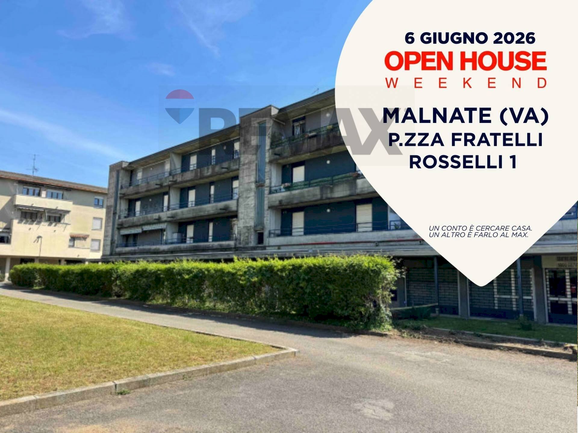 Edificio all\'aperto - Trilocale PIAZZA FRATELLI ROSSELLI
 
1, Malnate - foto 1
