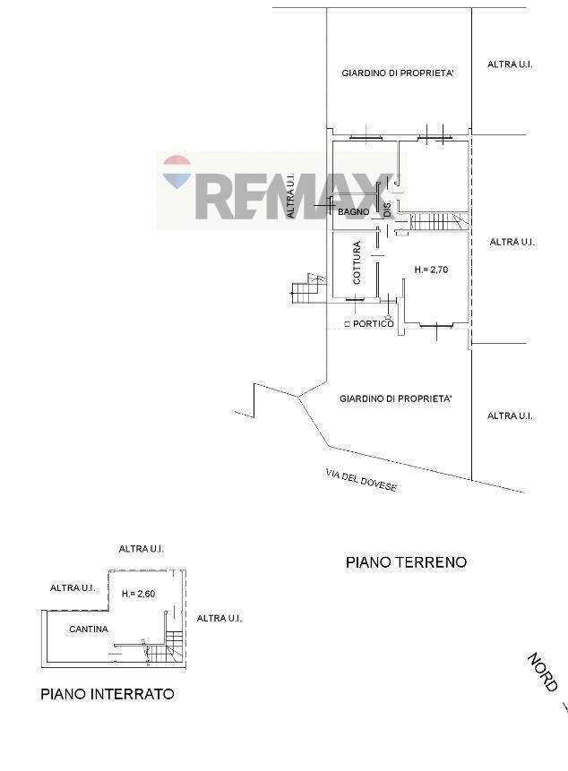 Pianta 2D - Trilocale via del dovese
 
21, Arcisate - planimetria 1